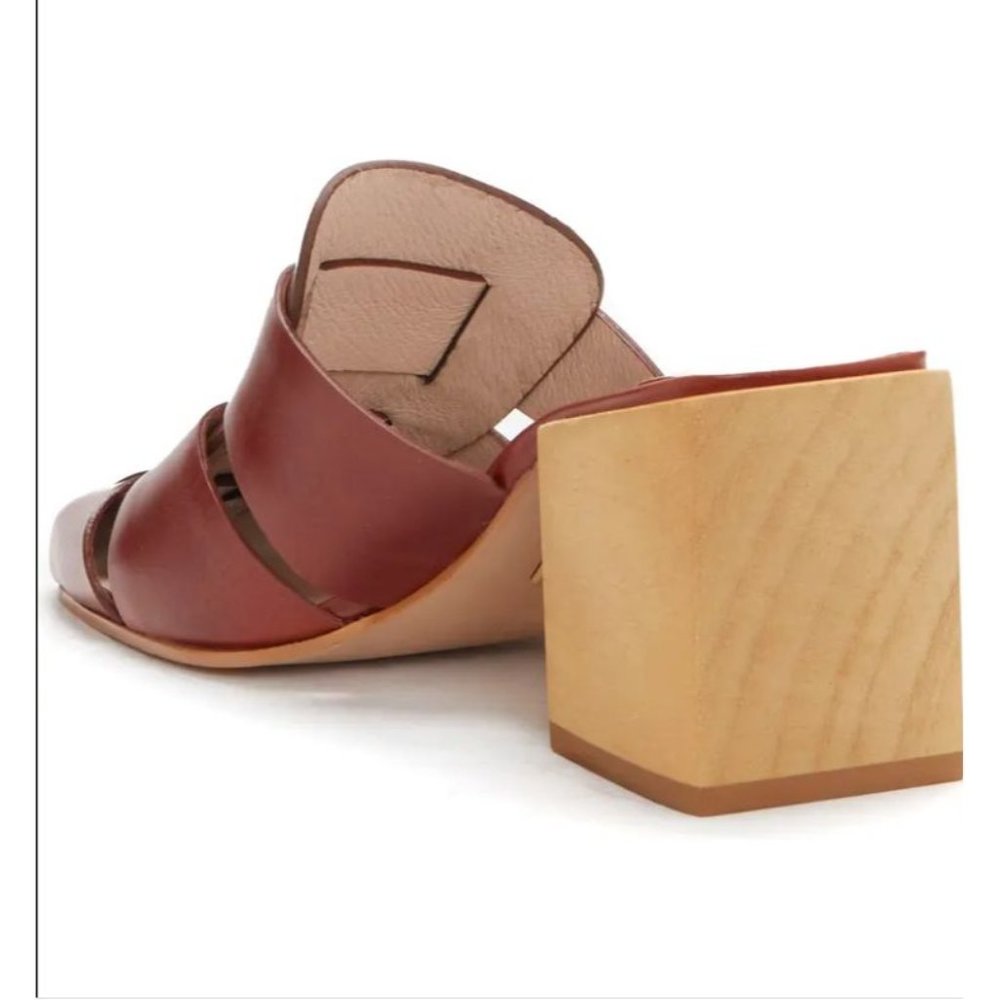 ๐ LOUISE ET CIE Nakita Woven Slides Sandal Shoes Brown 10 - Picture 3 of 12